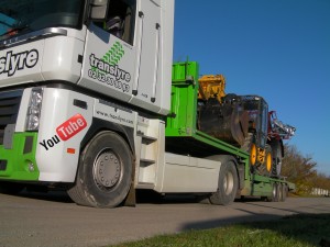 translyre-transport de matériel agricole- transport de moissonneuses batteuses