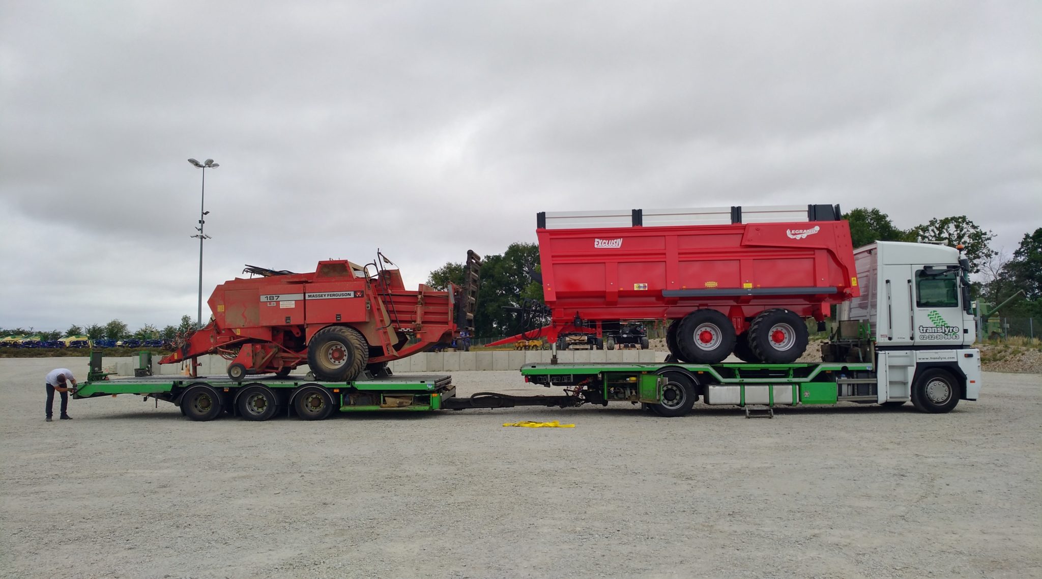 Le transport de matériel agricole Translyre
